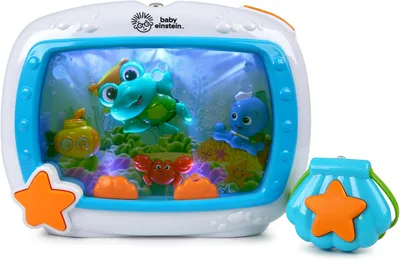 Baby Einstein 11058 Lampka z Pozytywką, Wielokolorowy, ‎25.4 x 11.43 x 35.56 cm