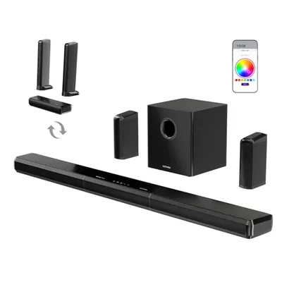 ULTIMEA Apollo S90 9.1 Soundbar für TV Geräte, Surround Sound System