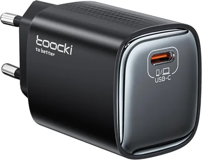 Toocki 45W Ładowarka Szybkiego Ładowania GaN, Protokół PD, Kompatybilna z iPhone 16/Samsung S24/MacBook Air