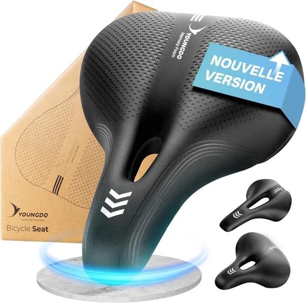 YOUNGDO Sillín Bicicleta Cómodo, Sillin Bici Ergonómico