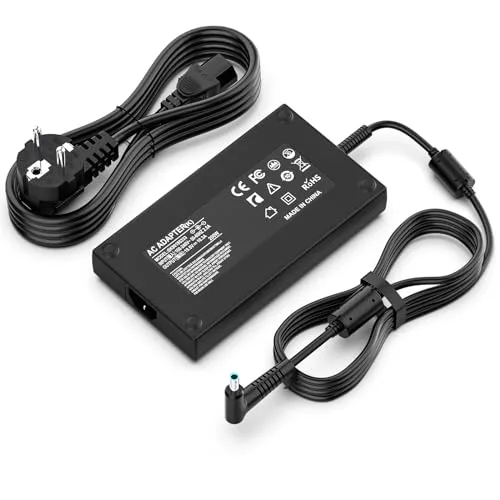 200W Cargador Portátil Compatible con HP Omen Envy Pavilion ZBook Fury