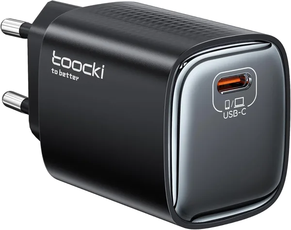 Toocki 45W Ładowarka Szybkiego Ładowania GaN, Protokół PD, Kompatybilna z iPhone 16/Samsung S24/MacBook Air