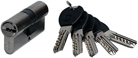 GLK G10104N Cilindro de Seguridad, Níquel, 100 mm
