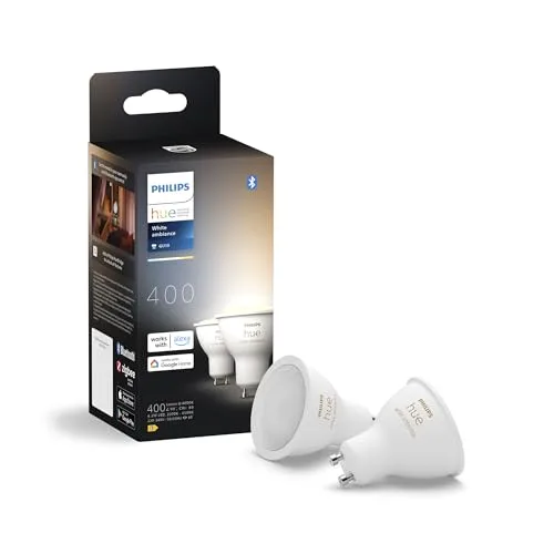 Philips Hue Żarówka Reflektorowa GU10, Zestaw 2 szt.