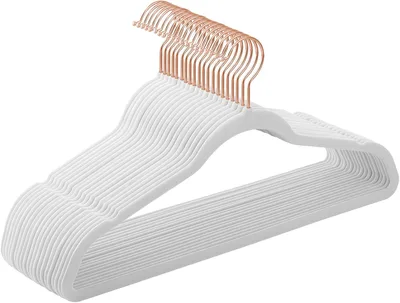 SONGMICS Kleiderbügel Samt, 20er Set, 42 cm breit, dünn