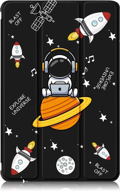 Funda para Samsung Galaxy Tab A8 10.5 Pulgadas SM-X200/SM-X205 2021,Ultra Delgado Carcasa con Soporte Función y Auto-Sueño/Estela,Ojo