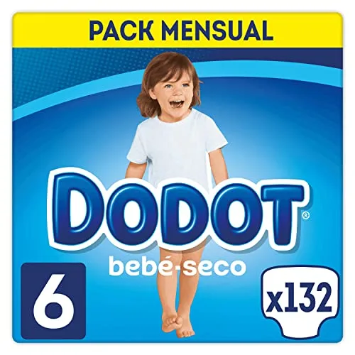 Dodot Suche pieluchy dziecięce Talla 6 (132 pary)