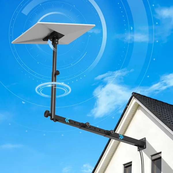 IMAYCC Starlink Halterung fürStandard Gen3/4/4X 360°Verstellbare Lang Hoch