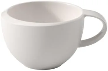 Villeroy & Boch - NewMoon kubek do mokki/espresso, pięknie ukształtowany kubek z uchwytem do espresso i mokki, porcelana premium, nadaje się do mycia w zmywarce, biały, 90 ml