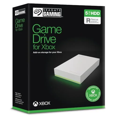 Seagate 5TB Game Drive für Xbox | USB 3.0 (STKX5000100)