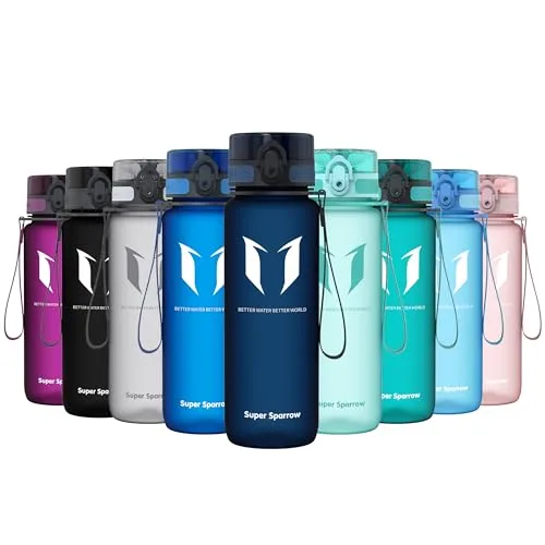 Super Sparrow Butelka Na Wodę Sportowa 750ml Tritan Bez BPA 1-Click