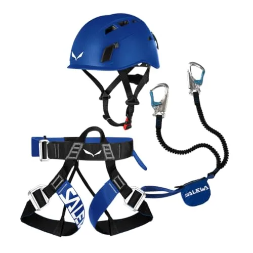 Salewa Zestaw Ferrata Ferrata Premium Attac, czarny, UNI