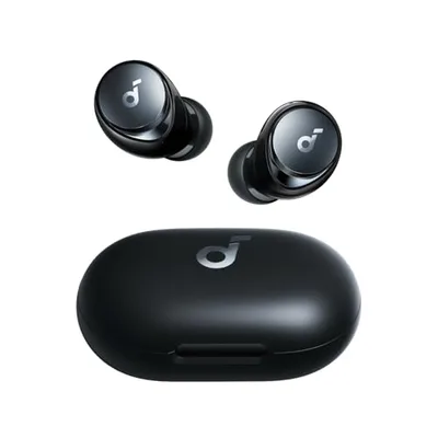 Soundcore by Anker Space A40 auricolari bluetooth con Cancellazione Rumore Attiva Adattiva, Riduzione del Rumore fino al 98%, 10 Ore di riproduzione in singolo, Suono Hi-Res, Design comodo, App