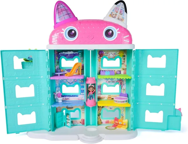 Gabby's Dollhouse Mvie Dollhse NonFture I Playset 6074334 wielokolorowy