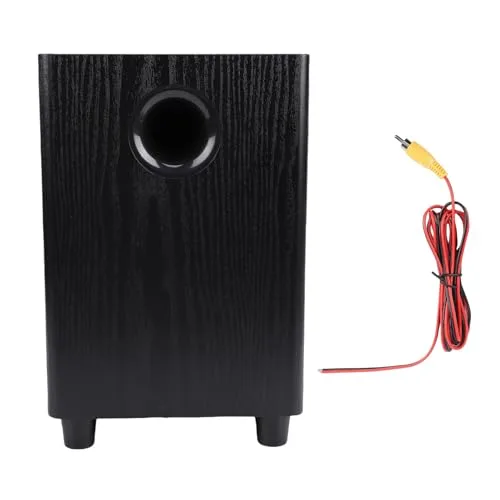 CCYLEZ Subwoofer Passivo da 6,5 ​​pollici, Altoparlante per Bassi Profondi Ad Alta Potenza da 100 W con Filtro Passa Basso di Terra, per Sistemi Home Theater e Amplificatori