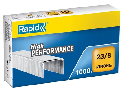 Rapid Heftklammer 23/8 mm, Strong, 5 x 1000 Stück, 24869800