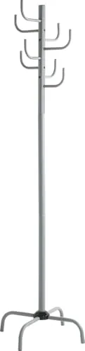 HAKU Appendiabiti da terra grigio, Metallo Appendiabiti da terra - Dim. A 180 cm x Ø 37 cm, Stile Moderno