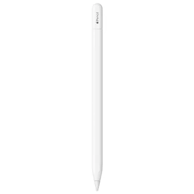 Apple Pencil (USB-C) : Précision au Pixel près, sensibilité à l’Inclinaison et à la Pression et Faible Latence de Pointe pour la Prise de Notes, Le Dessin et la Signature de Documents