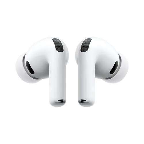 Apple AirPods Pro 3 Kabellose In‑Ear Kopfhörer, Aktive Geräuschunterdrückung, Herzfrequenzmessung, Hörgerätefunktion, Bluetooth Kopfhörer, 3D Audio, Hi‑Fi Sound, Laden über USB‑C