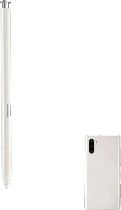 Lápiz óptico de repuesto para Samsung Galaxy Note 10 S Pen Galaxy Note 10 lápiz capacitivo para Samsung Galaxy Note 10+ Touch S Pen, color blanco