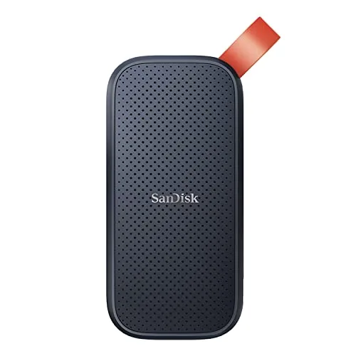 SANDISK Portable SSD 2 TB - bis zu 800 MB/s Lesen - Schwarz