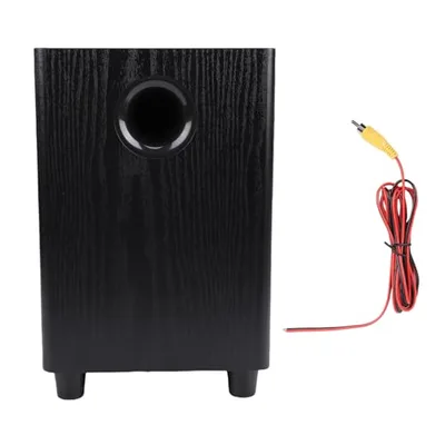 CCYLEZ 6,5-Zoll-Passiv-Subwoofer, 100-W-Hochleistungs-Deep-Bass-Lautsprecher mit -Tiefpassfilter, für Heimkinosysteme und Verstärker