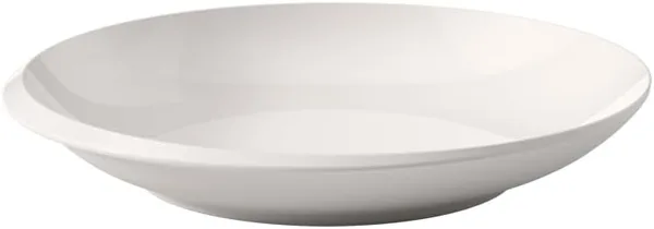 Villeroy und Boch - NewMoon miska głęboka, obszerna miska na zupy i dodatki, porcelana premium, nadaje się do mycia w zmywarce, biała