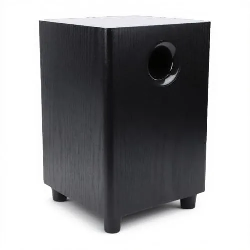 ASHATA Subwoofer Passivo da 6,5 ​​pollici, Altoparlante Subwoofer Indipendente con Suono Potente e Potenza da 100 W per Feste Home Theater, Plug and Play