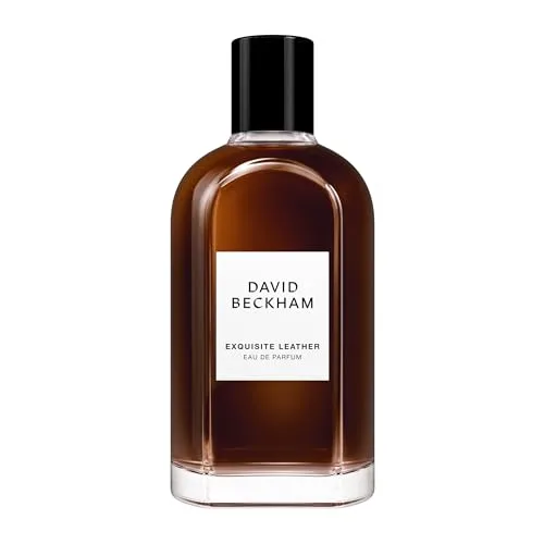 David Beckham Collection Exquis Leather Eau de parfum pour homme avec accord fumé et cuir - Parfum pour homme - 100 ml