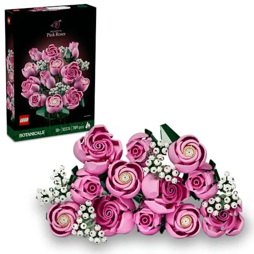 LEGO Botanicals Bukiet różowych róż 10374