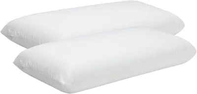 PIKOLIN Kopfkissen 70 cm (2er Pack). Viskoelastische Schaumstofffüllung, Nackenstützkissen in Hotel-Qualität, ergonomische Nackenanpassung, alle Schlaftypen, mittlere Festigkeit