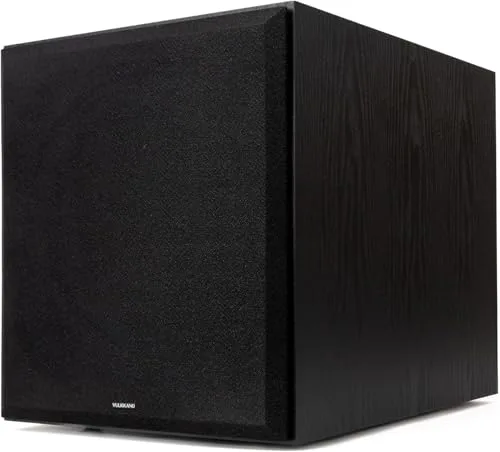 VULKKANO SUB12 Subwoofer attivo da 12 pollici, frequenza di 40 Hz - 200 Hz, 200 W