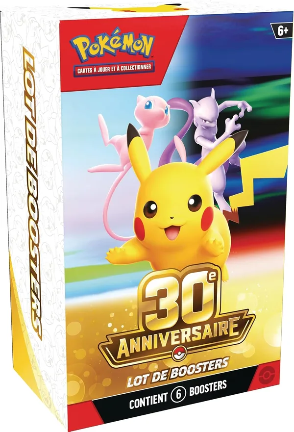 Pokémon : Pokémon TCG 30th Birthday Booster Pack (6 Boosters)