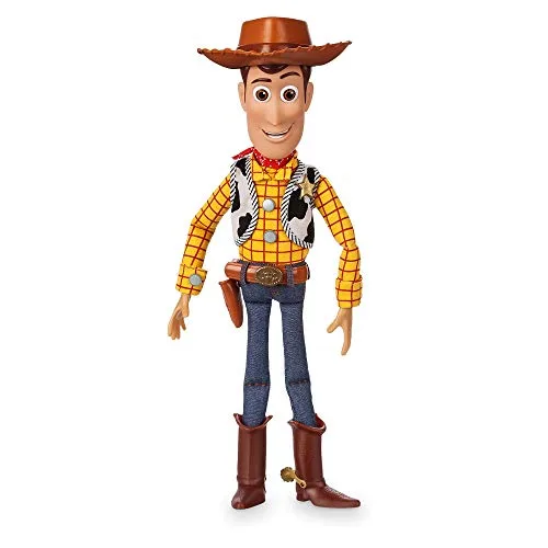 Disney Store Official - Pixars Toy Story - Jessie - Interaktive sprechende Actionfigur - 36 cm - Cowgirl-Puppe mit Zugband - Über 15 englische Sätze - Interagiert mit anderen Charakteren - Ab 3 Jahren