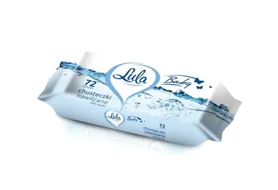 LULA Baby - Salviette umidificate al 99% di acqua, 72 pezzi