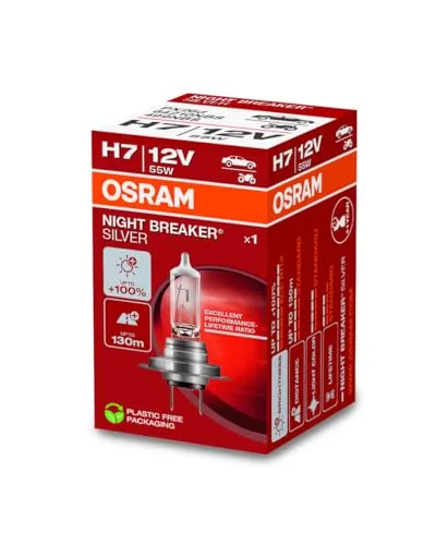 Osram 64210NBS Night Breaker Phare Halogène Silver H7- 12 V