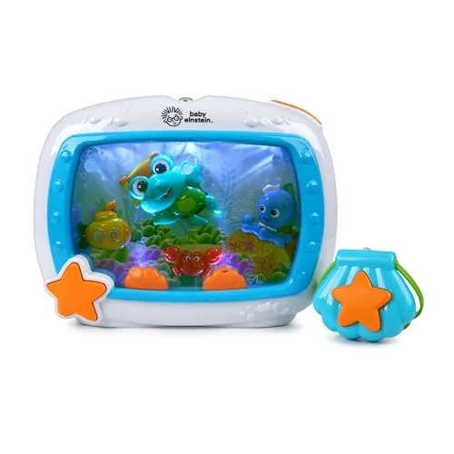 Baby Einstein 11058 Lampka z Pozytywką, Wielokolorowy, ‎25.4 x 11.43 x 35.56 cm