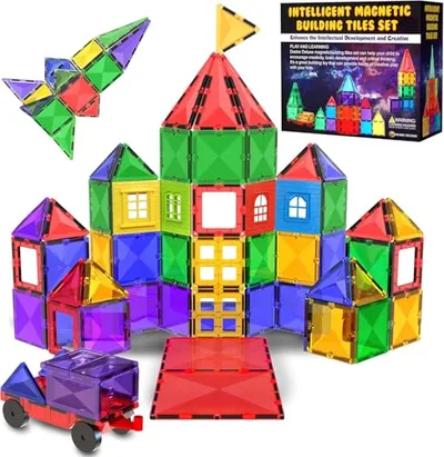 Desire Deluxe Montessori magnetyczne klocki XXL, wielokolorowe