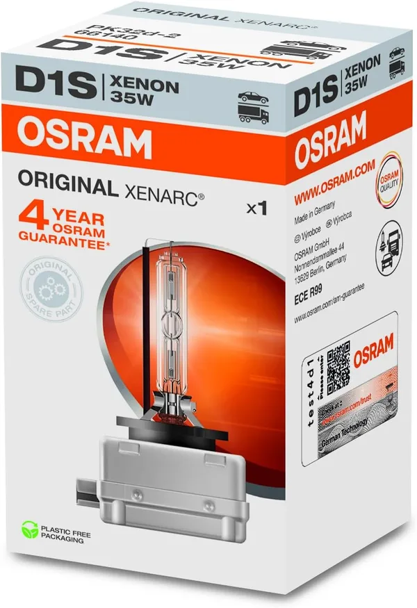 Osram 66140 Żarówka D1S, Biały, 1 sztuka