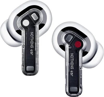 Nothing Ear kopfhörer kabellos Bluetooth mit Hi-Res-Audio, Aktive Geräuschunterdrückung, Fortgeschrittener Equalizer, und bis zu 40,5 Stunden Wiedergabezeit - Weiß