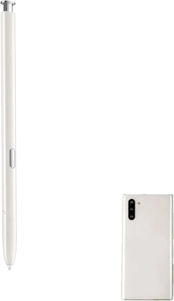 Lápiz óptico de repuesto para Samsung Galaxy Note 10 S Pen Galaxy Note 10 lápiz capacitivo para Samsung Galaxy Note 10+ Touch S Pen, color blanco