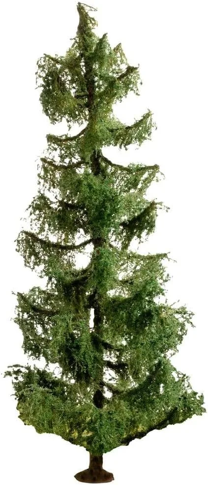 NOCH® Świerk, realistyczny model drzewa, wysokość 19 cm, do modeli kolejek H0, TT, N, Z, idealne do dioram i modelowych krajobrazów oraz do majsterkowania, dekorowania i majsterkowania