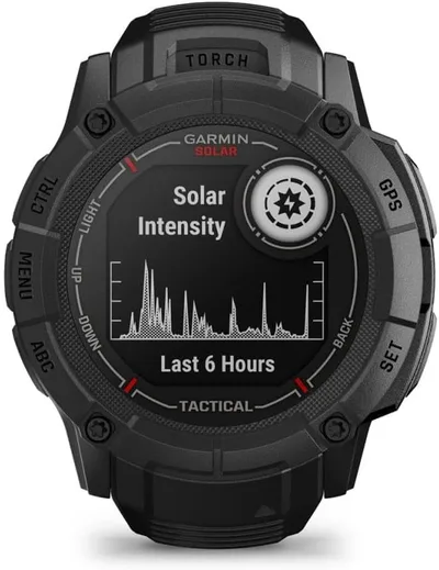 Garmin Instinct 2X Solar Tactical Edition Smartwatch GPSe, Czarny, XL
