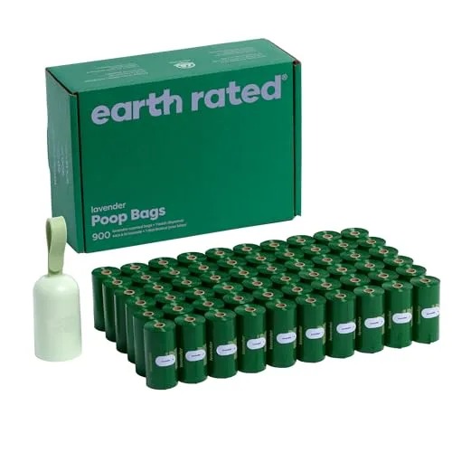 Earth Rated Woreczki na Psie Odchody, Zielony, 900 Sztuk