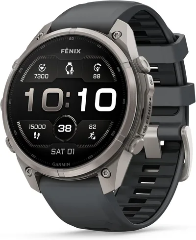 Garmin fēnix 9 Pro, Montre connectée GPS Multisports Pro, 47mm, Graphite