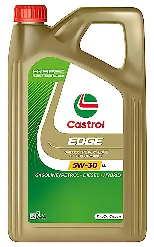 Castrol EDGE 5W-30 LL Huile moteur synthétique avancée, 5L