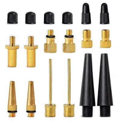 Mobi Lock Kit de Adaptadores de Válvulas de Bicicleta