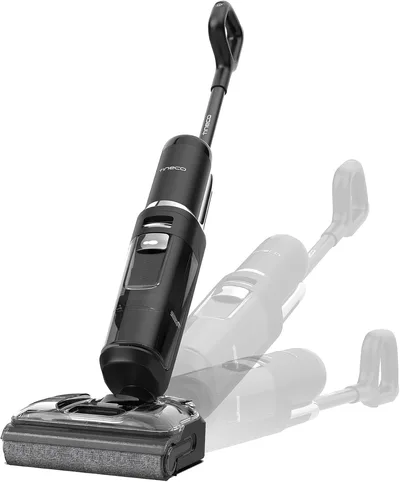 Tineco Floor ONE S7 Stretch Ultra Bezprzewodowy Odkurzacze na sucho i mokro, zapobiegająca splątaniu 180°, czas pracy 50 minut, samooczyszczanie Flashdry 85℃, dwustronne czyszczenie krawędzi