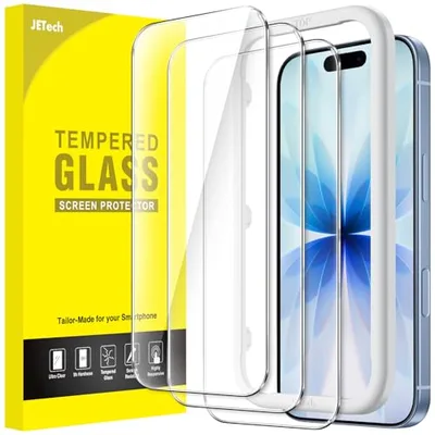 JETech Ochraniacz Ekranu dla iPhone 17, 3 Sztuki