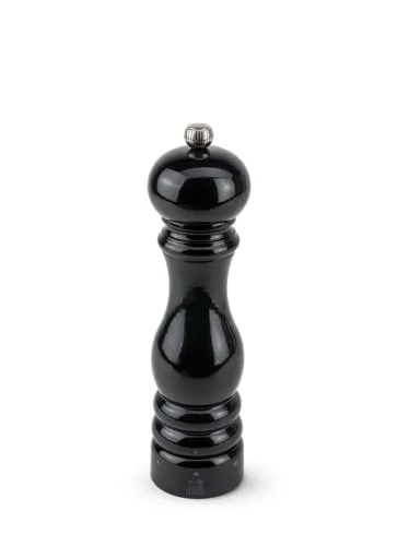 Peugeot Paris ręczny młynek do pieprzu, regulacja stopnia mielenia u'Select, wysokość: 22 cm, drewno, czarny, 23720